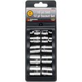 Performance Tool W38500 10-piece 3 8-inch Dr 12pt Sae Skt Set 