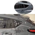 Xyhgm For Subaru Crosstrek 2024 2025 Exterior Accessories Sporty Car Rear Side Window Louvers Air Vent Scoop Shades Cover Trim