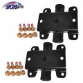 Tom 2pcs Leaf Spring Hanger Fits 2001-2007 For Dodge Caravan Grand Chrysler Town Country Voyager 722-081
