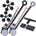 Yescom Electric Power Window Roll Up Conversion Kit With 2 Switches Wiring And Hardware For 2-door Truck Suv Car 