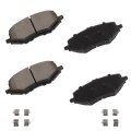 D2307 Front Disc Brake Pad Set For Buick Encore 2020 Gx 2025 Chevrolet Trailblazer 2021 Ceramic Pads With Hardware 