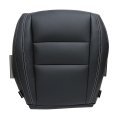 Front Passenger Side Bottom Non Perforated Leather Replacement Seat Cover Black For Jeep Grand Cherokee 2011 2012 2013 2014 
