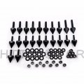 Smt-black Spike Fairing Bolts Kit Compatible With 2003-2006 Kawasaki Ninja Zx6r Zx 636 Zx6rr B00rudw1c0