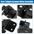Acropix Rear Tailgate Lock Latch Actuator Fit For Jeep Compass Pack Of 1 Black