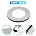 X Autohaux 0 3 Width 164ft Decorative Strips Waterproof Reflective Tape Sticker Warning Black For Car Motorcycle