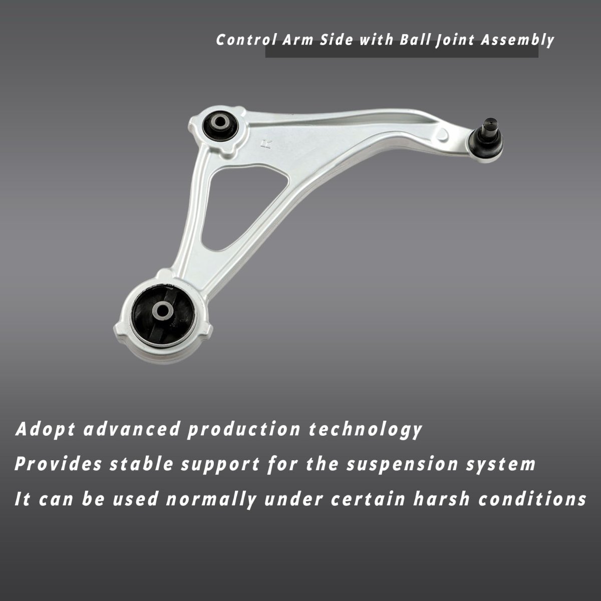 Front Lower Right Control Arm With Ball Joint Assembly For Maxima 2016 To 2021 And Altima 2013 2018 Replaces Ck622838 Rk622838