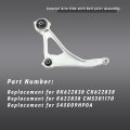 Front Lower Right Control Arm With Ball Joint Assembly For Maxima 2016 To 2021 And Altima 2013 2018 Replaces Ck622838 Rk622838