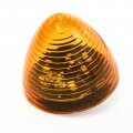 2 Amber Led Inches Marker Beehive Cone Lights Trailer Auto Bright Lighting