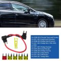 Usonline911 Fuse Holder Adapter Repair Fuel Pump Relay Bypass Cable Compatible With 2011-2012 Dodge Ram 1500 2500 Or 3500