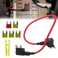 Usonline911 Fuse Holder Adapter Repair Fuel Pump Relay Bypass Cable Compatible With 2011-2012 Dodge Ram 1500 2500 Or 3500