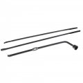 Gxywady Spare Tire Lug Wrench Tool Kit Iron Tools 3c3z17005aa Replacement For Ford Super Duty F250 F350 F450 F550 2003 2004