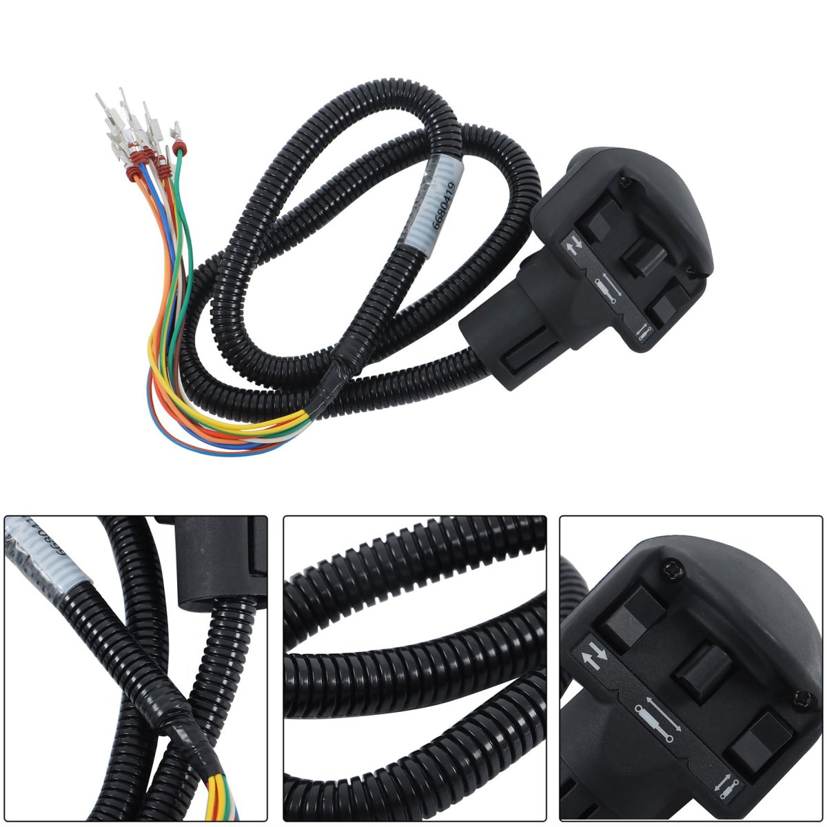 Left Auxiliary Four Switch Handle Replacement For Bobcat 751 763 Loader