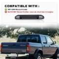 Rear Led 3rd Brake Lights For Nissan Frontier 2001 2002 2003 2004 High Mount Stop Parking Assembly Third Cargo Lamps Smoky Lens