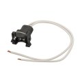 Electrical Connector For Bmw 525i 525xi 2006 2007 Plastic Rectangle Blade Terminal With Push On Attachment 2 Wire Male Black 
