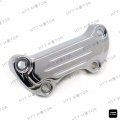Httmt Mt446-002c- Scalloped Handlebar Riser Clamp Chrome Compatible With H-d Sportster 1200 Low Rider Fxrs