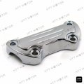 Httmt Mt446-002c- Scalloped Handlebar Riser Clamp Chrome For H-d Sportster 1200 Low Rider Fxrs