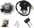 Ignition Switch Gas Cap Cover Seat Lock Key Set For Suzuki Tl1000r Tl1000s