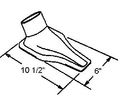 Bb7021 Clear Plastic Single Naca Duct 10 1 2 L X 6 H For 3 Hose 