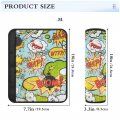 Odawa Comic Speech Bubbles Car Seat Strap Covers Neck Cover Shoulder Protectors 2 Pack 10x7 7 Inches