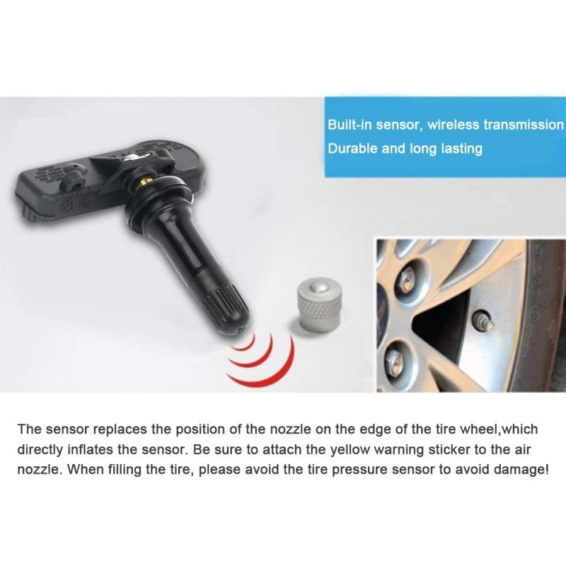 Fits For 2008-2009 Dodge Durango 2007-2012 Jeep Liberty Wrangler Original Equipment Programmed Tire Pressure Monitoring System