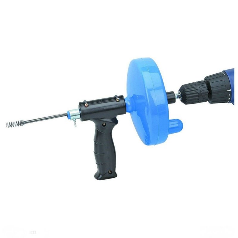 Drain Cleaner 1 4 Inch X 25 Ft Portable Sewer Snake Clog Cable Auger Plumbing