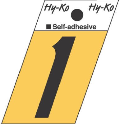 Hy-ko Gr-10 5 Black Aluminum Angle Cut Number 1
