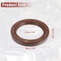 Uxcell Car Oil Pump Crankshaft Seal Replacement For Nissan Navara 1997-2005 No 1351043g01