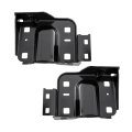 Front Bumper Mounting Bracket Pair For Chevy Silverado 2500 3500 2020 2021 2022 2023 Capa High Strength Steel Gm1066214 