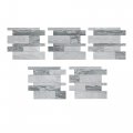 Aspect Peel And Stick Collage Tile In Ocean Corridor 5-pack 
