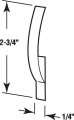 Prime-line L 5884 1 4 In Corner Mounted Window Screen Tension Spring 6 Pack