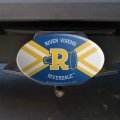 Riverdale River Vixens Cheer Logo Oval Tow Trailer Hitch Cover Plug Insert