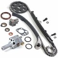 Cns Single Row 102 Links Timing Chain Kit Oil Pump Set For 1990-97 Nissan D21 Pickup 2 4l Sohc Ka24e 