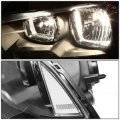 Auto Dynasty Oe Style Black Housing Clear Corner Head Lamps Tool Kit For Dodge Charger 11-14