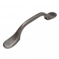 Cosmas 25 Pack 9533wn Weathered Nickel Cabinet Hardware Footed Handle Pull 3 Inch 76mm Hole Centers 