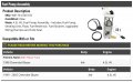 Marketplace Auto Parts Fuel Pump Assembly With Sending Unit Float Reservoir Strainer Wiring Harness And Tank Seal Compatible
