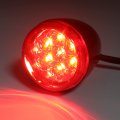Httmt- Rear Red Running Brake Turn Signal Glossy Black Indicator Light Compatible With H-d Xl 883 1200 92-17 P N Mt224-018r-gbk