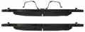 102 06320 C-tek Standard Metallic Brake Pad For Passenger Car Rear Position Heat Resistant Synthetic Fiber Construction