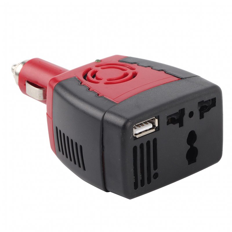 150w Power Inverter Dc 12v To 220v Ac Car With Usb Charging Ports Adapter Converter 110v