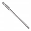 Uxcell 5 Pcs 1 4 Hex Shank T20 Magnetic Security Torx Screwdriver Bits 100mm Length