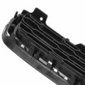 Ki1200183 Factory Style Front Bumper Grill Grille Assembly With Smoked Moulding Compatible Soul 2013 Matte Black