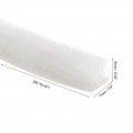 Uxcell Self Adhesive Brush Seal Weather Stripping 5 16 X 1 4 16 4ft Door Strip For Sliding Sash Window Wardrobe White