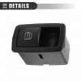 Motoforti Power Window Switch Passenger Door For Mercedes-benz Gl320 2007-2009 Plastic 2518200510 Black