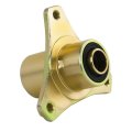 17mm 3 Stud Front Wheel Hubs Steering Spindle For Quad Bike Atv Go Kart With 6in Tires Pr-yjzo-17mm Steel Alloy Knuckle 