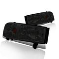 Instyleparts Smoke Lens Headlights With Chrome Housing Made For Dodge Ram 1500 2500 3500 