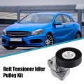 X Autohaux 1 Set Belt Tensioner Pulley Assembly No 1122000970 0002020919 0119979792 For Mercedes-benz C280 C320 C55