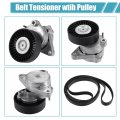 X Autohaux 1 Set Belt Tensioner Pulley Assembly No 1122000970 0002020919 0119979792 For Mercedes-benz C280 C320 C55