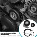 X Autohaux 1 Set Belt Tensioner Pulley Assembly No 1122000970 0002020919 0119979792 For Mercedes-benz C280 C320 C55