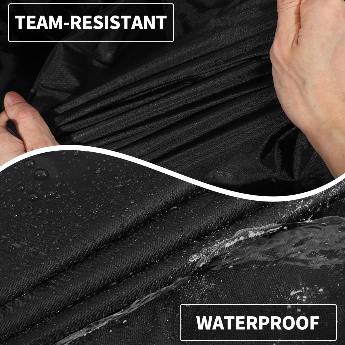 Car Cover Outdoor Waterproof Sun Rain Snow Hail Protection With Left Side Door Zipper 210d-pu For Mazda Cx-30