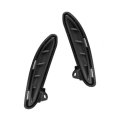 Toyota Venza 2021 2022 2023 Bumper Cover Grille Driver And Passenger Side Pair Front Outer Plastic Textured Black Replacement 