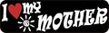 10in X 3in I Heart My Mother Mothers Day Magnet Vinyl Holiday Vehicle By Stickertalk 